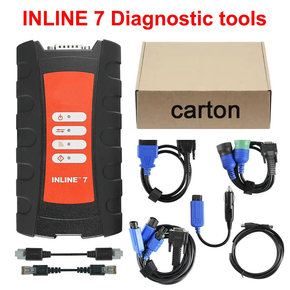 Obd2 Scanner Heavy Duty Truck - INLINE 7 Datenverbindungsadapter-Scanner und INLINE 7