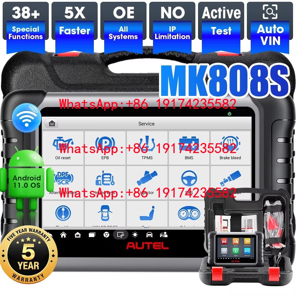 Autel Maxicom Mk808 - Original Autel MaxiCOM MK808S Diagnosescanner Bidirektional