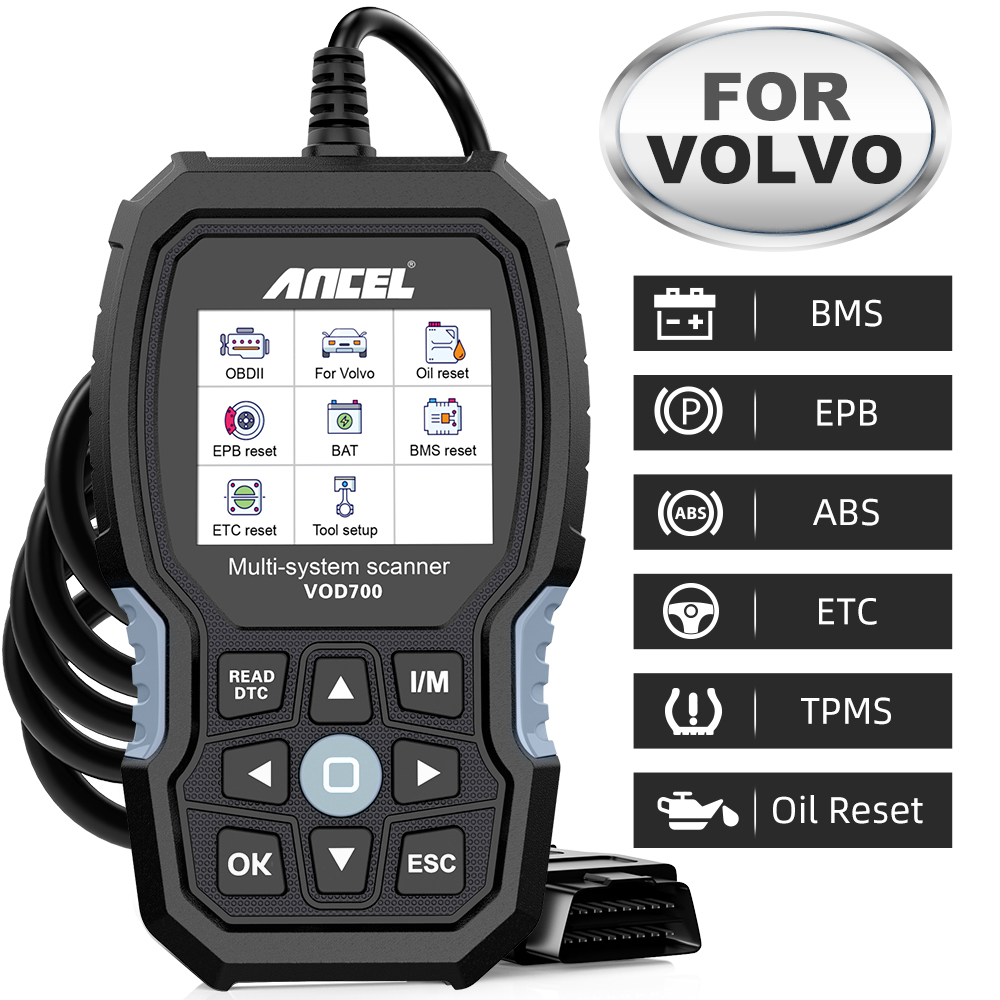 Obd2 Scanner Mileage Correction - ANCEL VOD700 OBD2-Scanner für Volvo Car