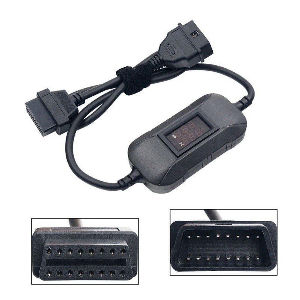 Obd2 Scanner Heavy Duty Truck - 24V auf 12V LKW-Adapterkabel, robust, hitzebeständig,