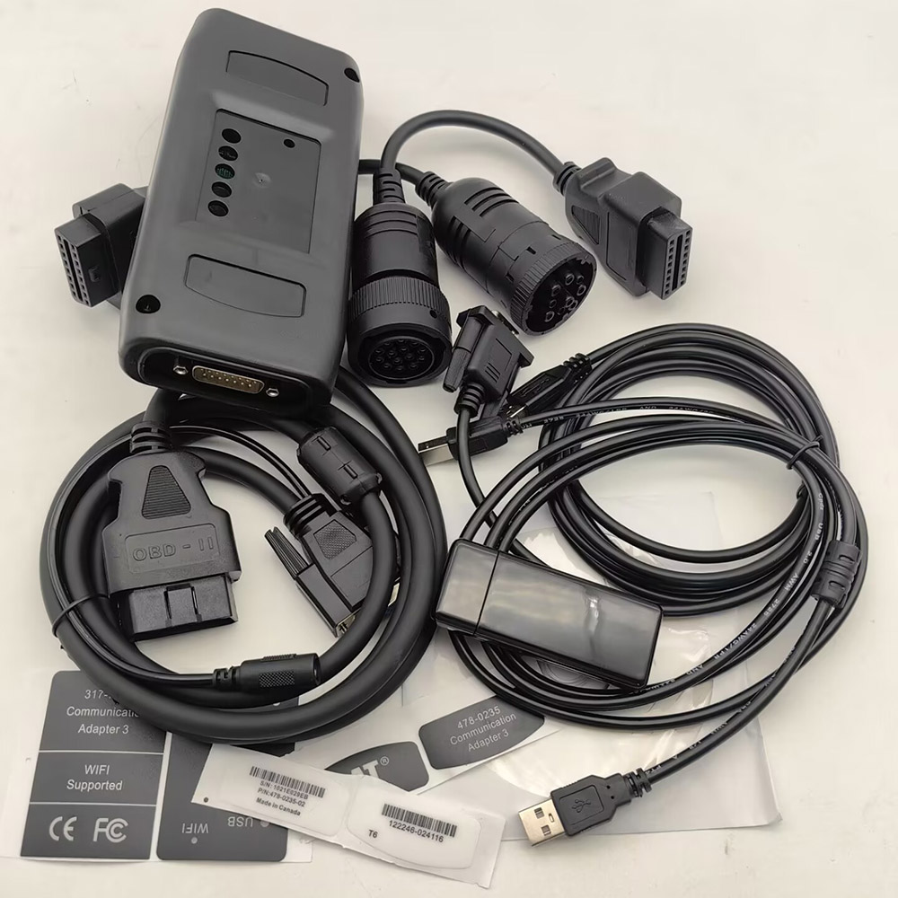 Obd2 Scanner Heavy Duty Truck - CAT ET3 WLAN-Adapter III für Schwerlast-Lkw,