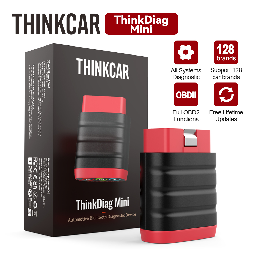 Thinkcar Thinkdiag 2 - THINKCAR THINKDIAG MINI Auto-Scanner Fehlercode löschen