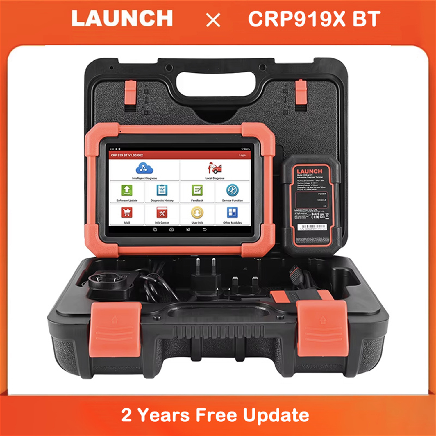 Obd2 Scanner Bidirectional Launch X431 - LAUNCH X431 CRP919X BT Kabelloses Bluetooth-Diagnosegerät
