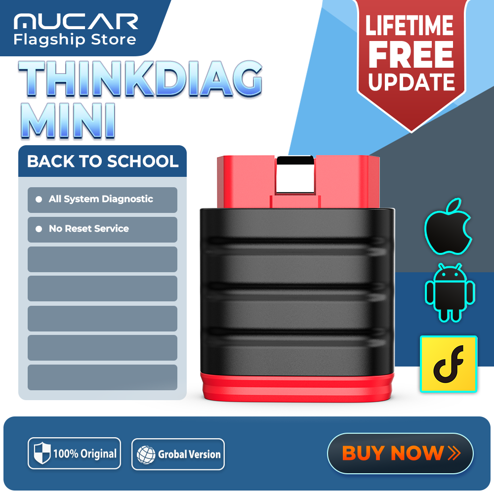 Thinkcar Thinkdiag 2 - THINKCAR THINKDIAG MINI OBD2-Scanner, Kfz-Diagnosetools, Codeleser,
