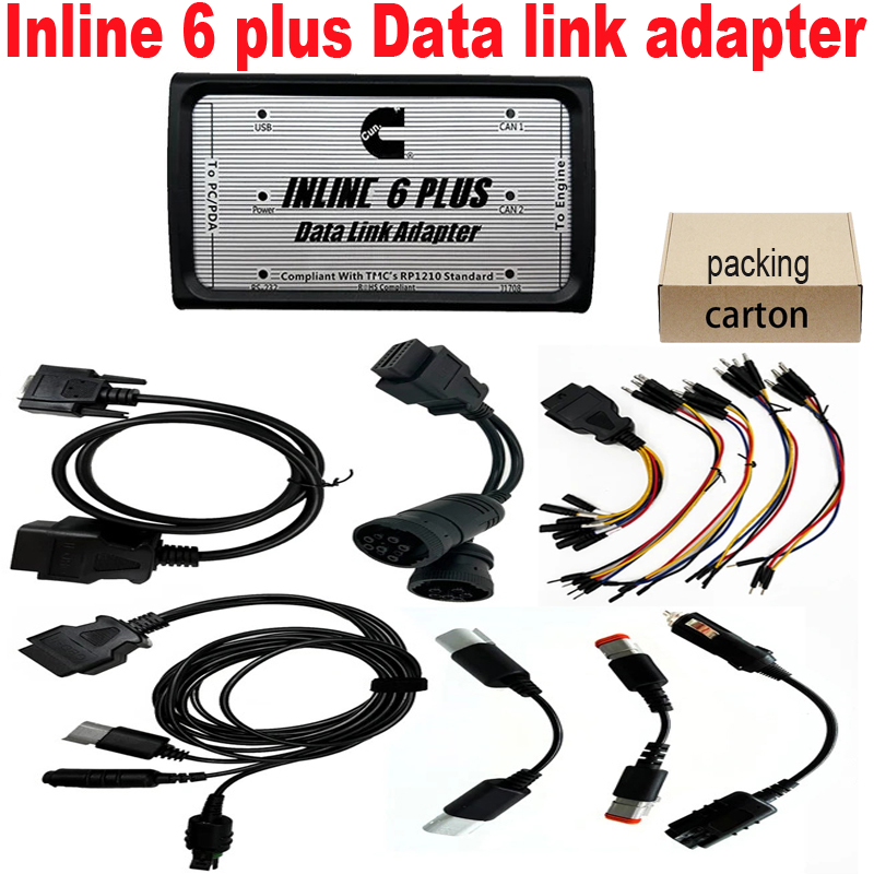 Obd2 Scanner Heavy Duty Truck - INLINE 6 Plus Für Heavy Duty