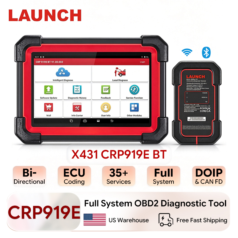 Obd2 Scanner Bidirectional Launch X431 - 2026 LAUNCH X431 CRP919E BT OBD2