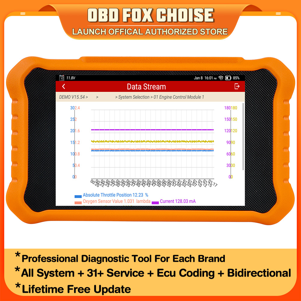 Launch X431 Pro Elite - LAUNCH X431 Elite 2.0 Auto-Vollsystem-Diagnosetools, OBD2-Scanner,