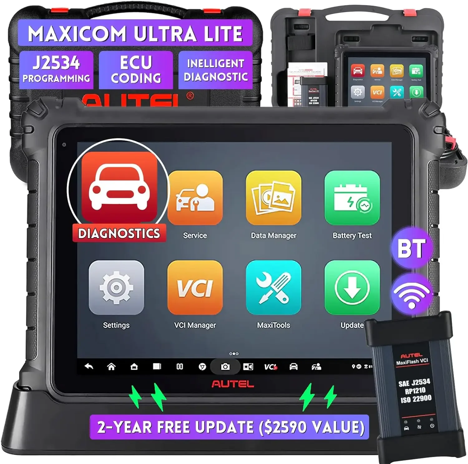 Autel Maxisys Ultra - Autel MaxiCom Ultra Lite-Scanner-Upgrade von MS919