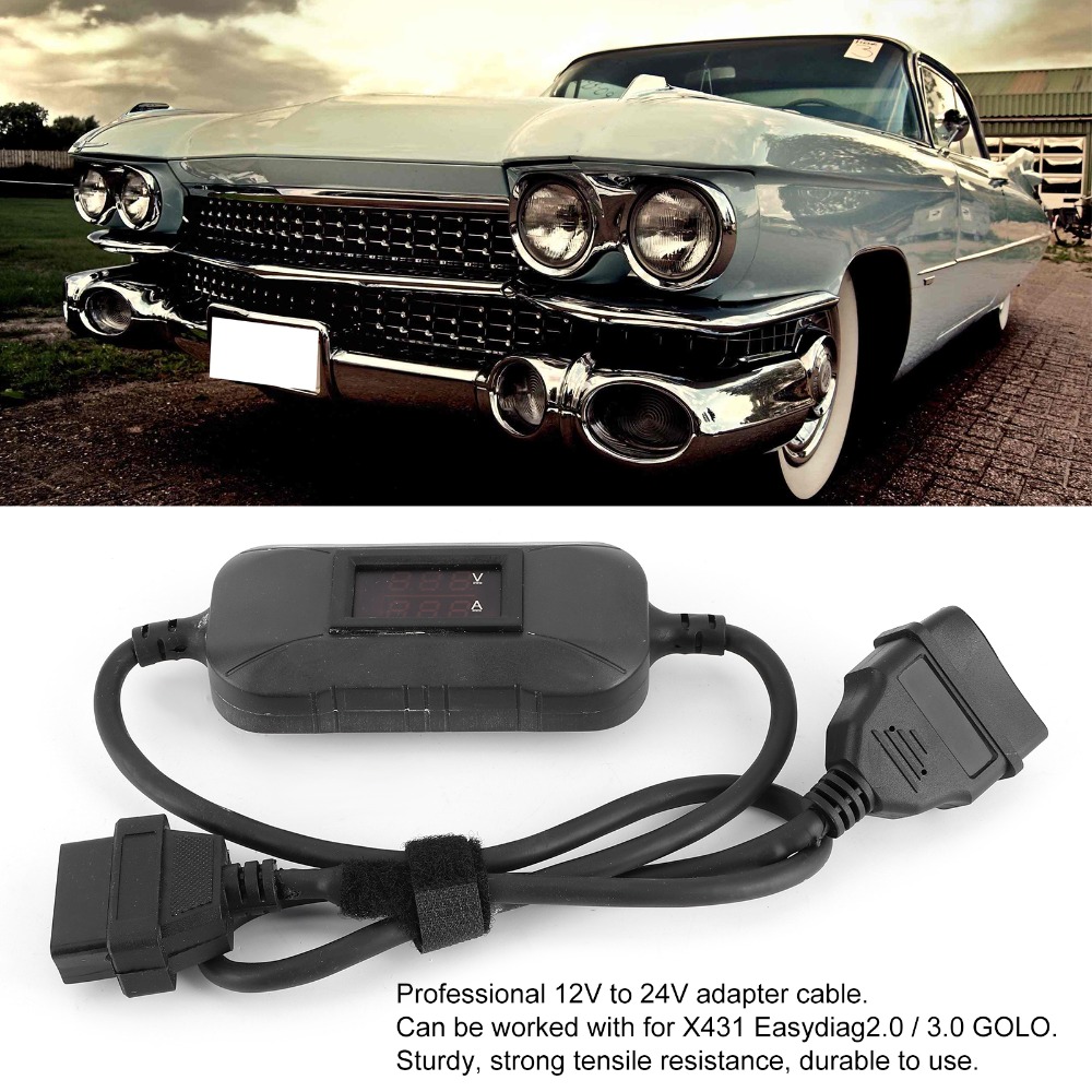 24V auf 12V LKW-Adapterkabel,  – Obd2 Scanner Heavy Duty Truck Bewertung und Preis