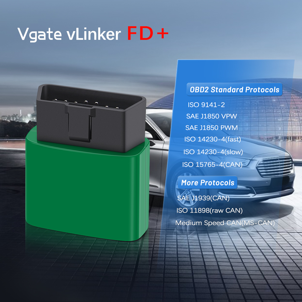 Vgate vLinker FD ELM327 FORSca – Car Diagnostic Tool Full System Bewertung und Preis