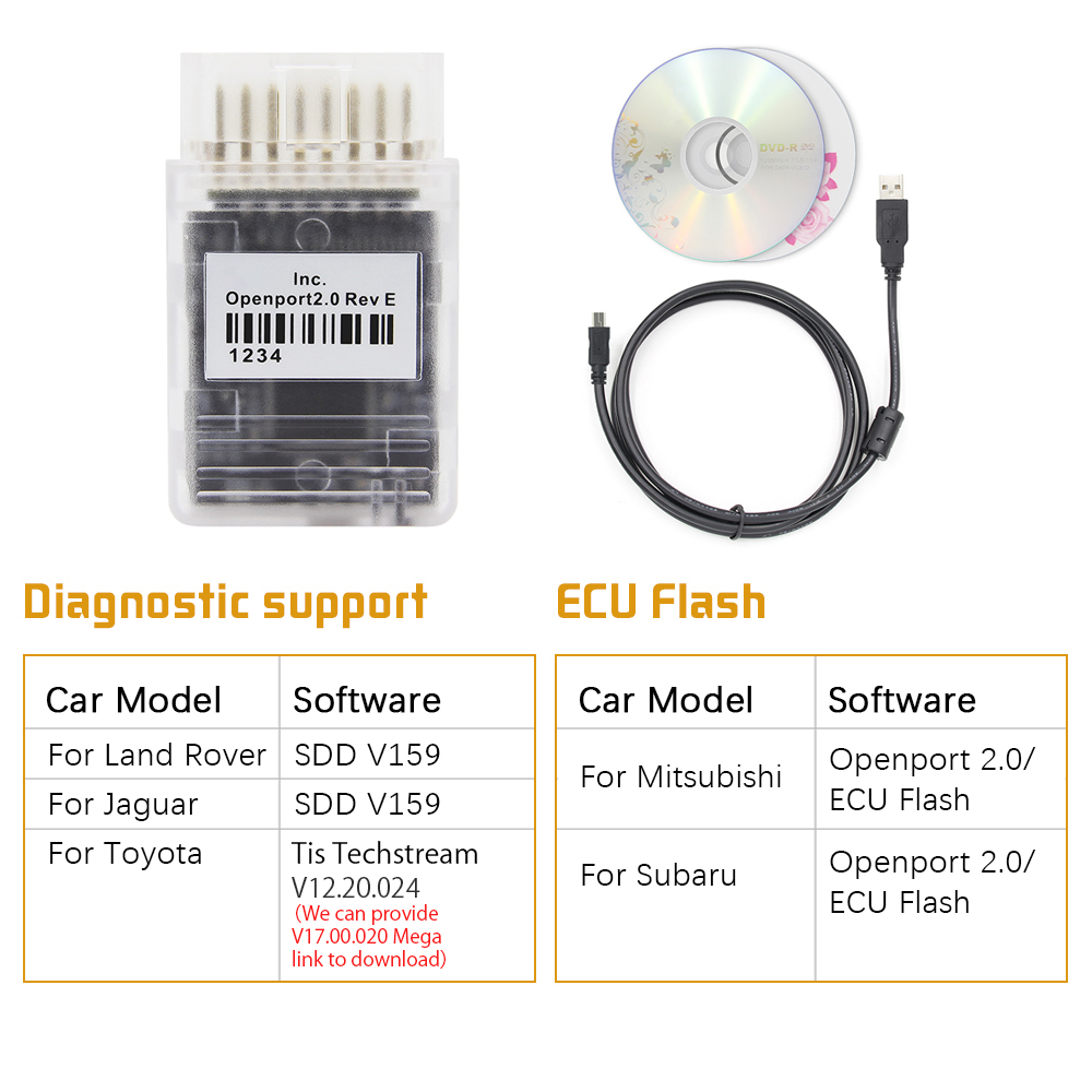 Openport 2.0 J2534 PassThru Fu – Car Diagnostic Tool Full System Bewertung und Preis