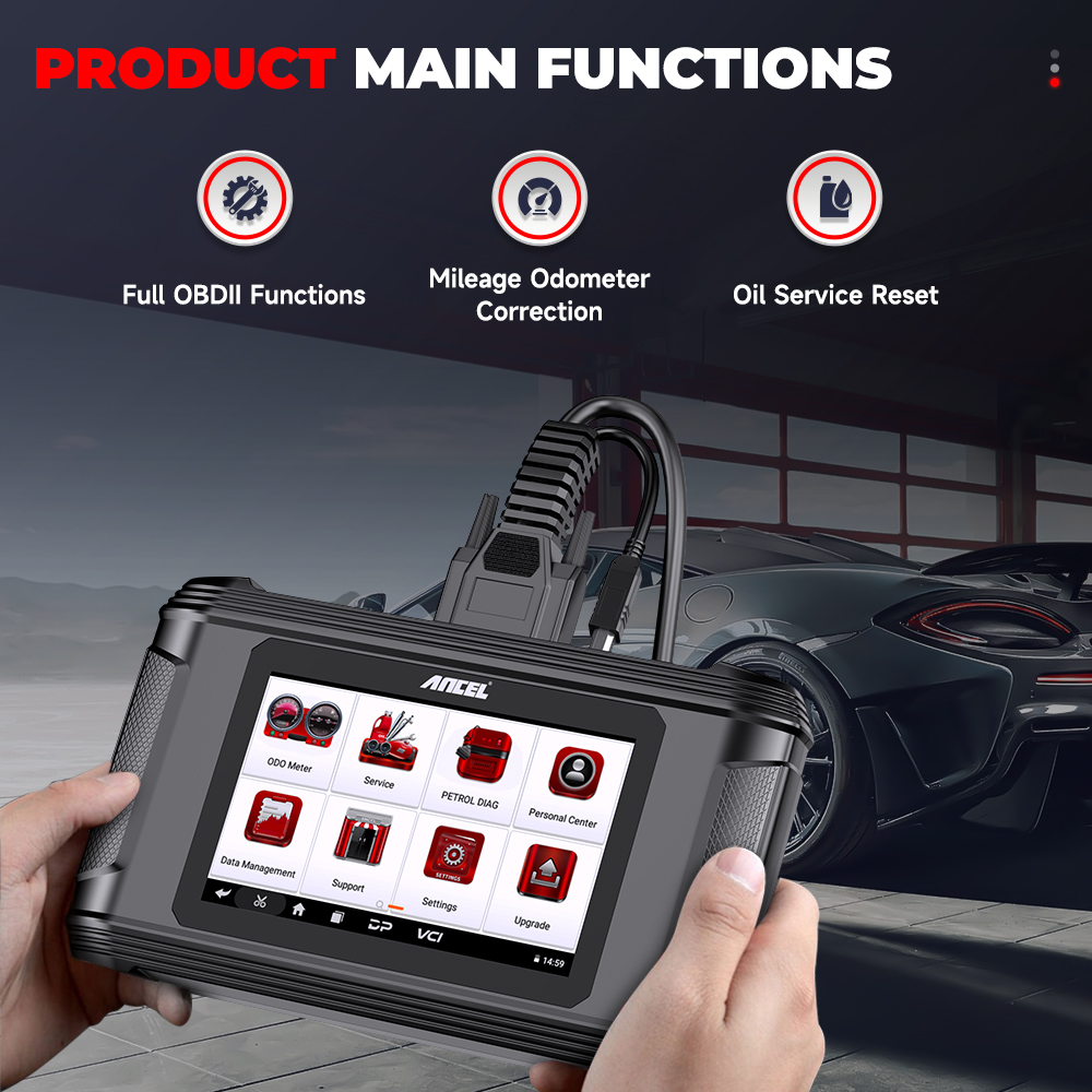 2025 ANCEL DM500 EU/USA OBD2 S – Obd2 Scanner Mileage Correction Bewertung und Preis