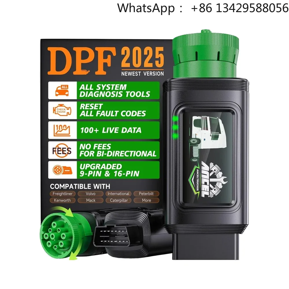 ANCEL HD100 DPF-Reset Vollsyst – Obd2 Scanner Heavy Duty Truck Bewertung und Preis