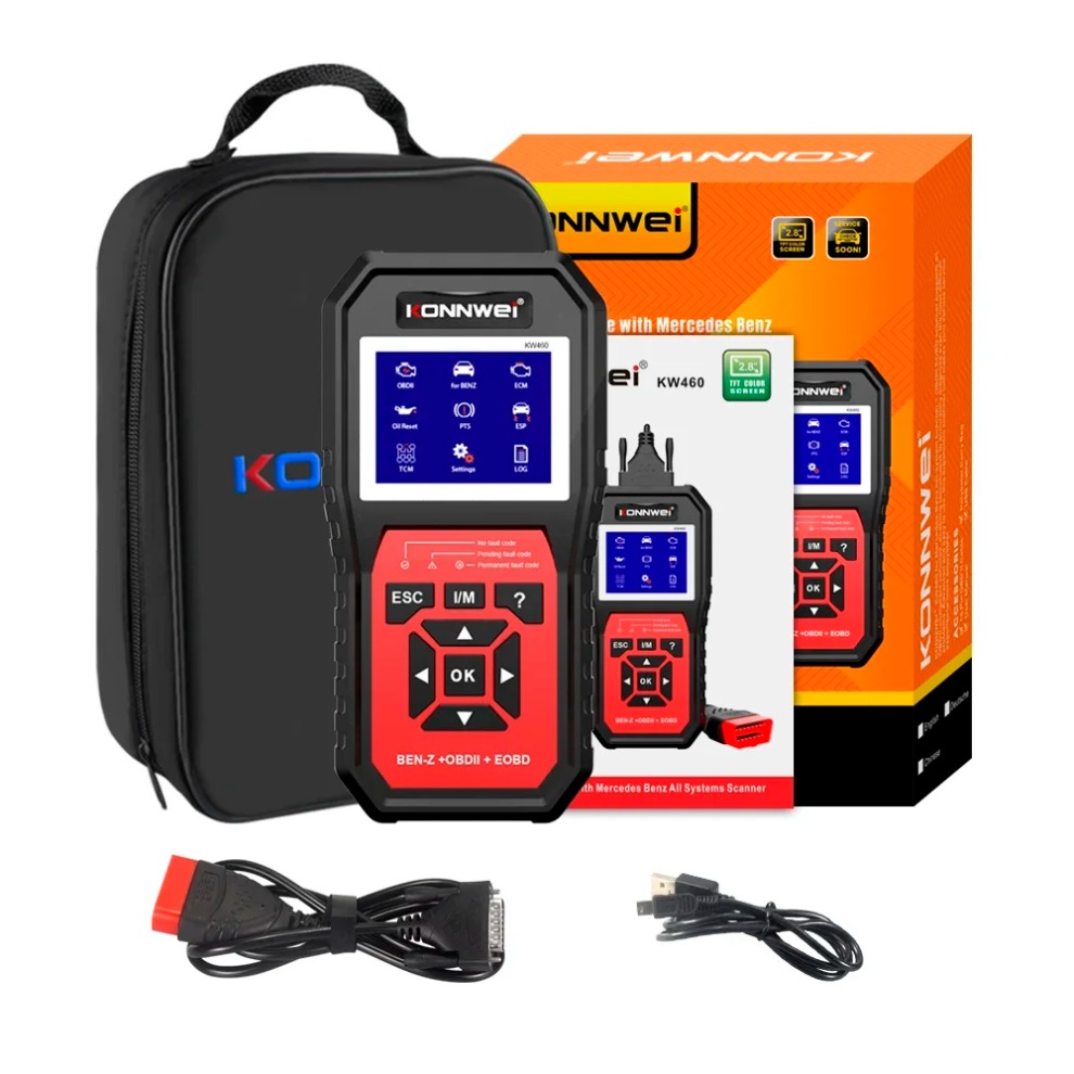 KONNWEI KW460 OBD2-Scanner für – Obd2 Scanner Abs Srs Airbag Reset Bewertung und Preis
