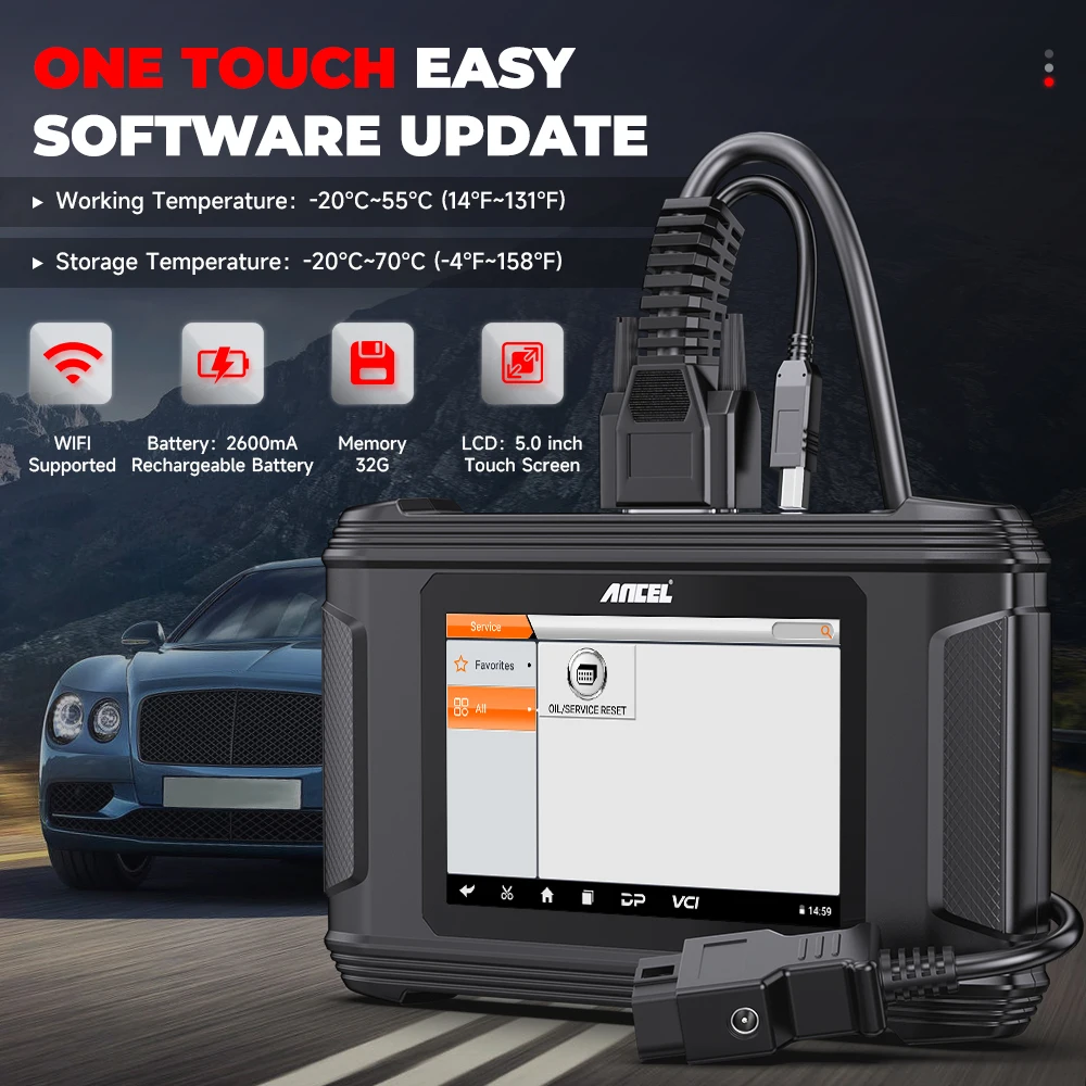 2025 ANCEL DM500 EU/USA OBD2 S – Obd2 Scanner Mileage Correction Bewertung und Preis