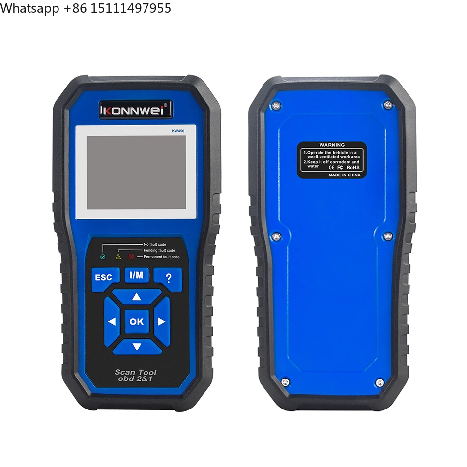 KONNWEI KW450 Codeleser-Scanne – Obd2 Scanner Abs Srs Airbag Reset Bewertung und Preis
