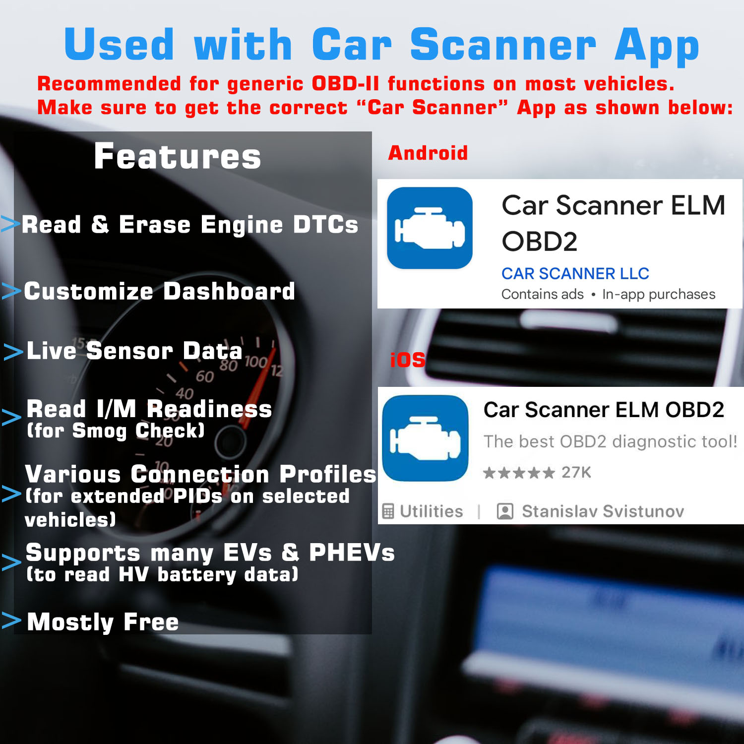 Veepeak OBDCheck BLE OBD2 Blue – Obd2 Scanner Bluetooth Android Bewertung und Preis