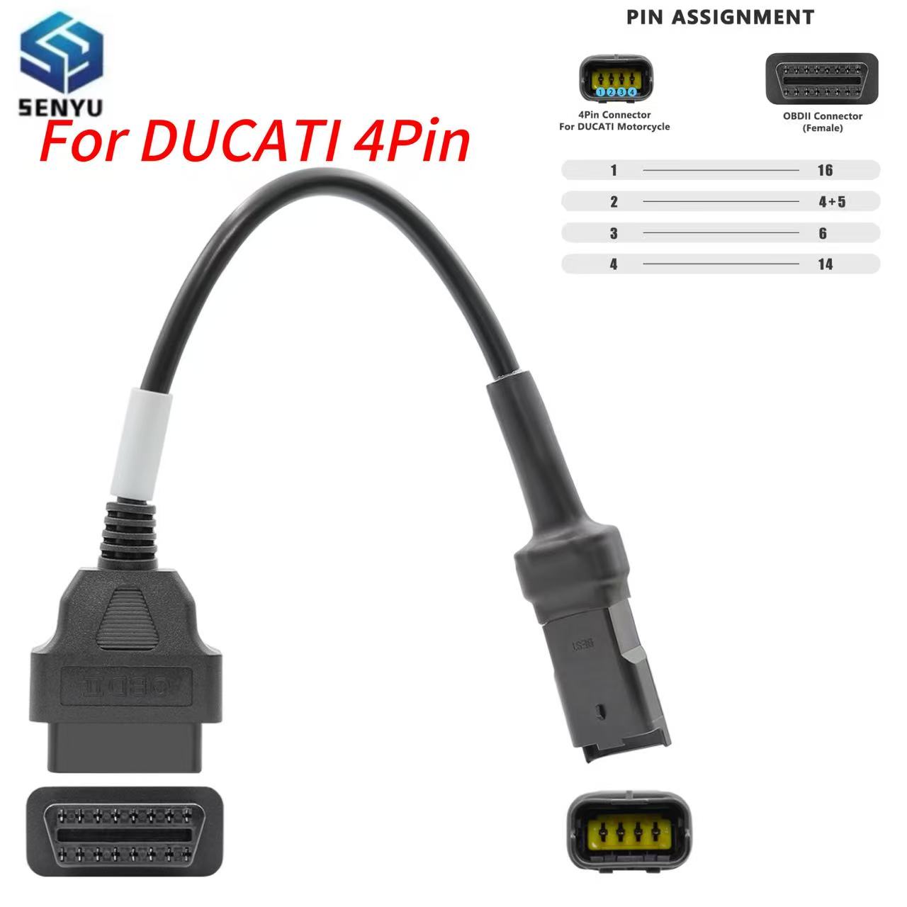 Für DUCATI 4-Pin-Stecker OBD 2 – Car Diagnostic Tool Full System Bewertung und Preis