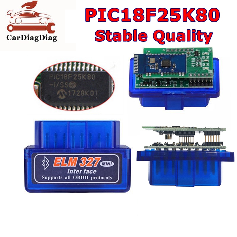 ELM327 V1.5 PIC18F25K80 Chip 2 – Obd2 Scanner Bluetooth Android Bewertung und Preis
