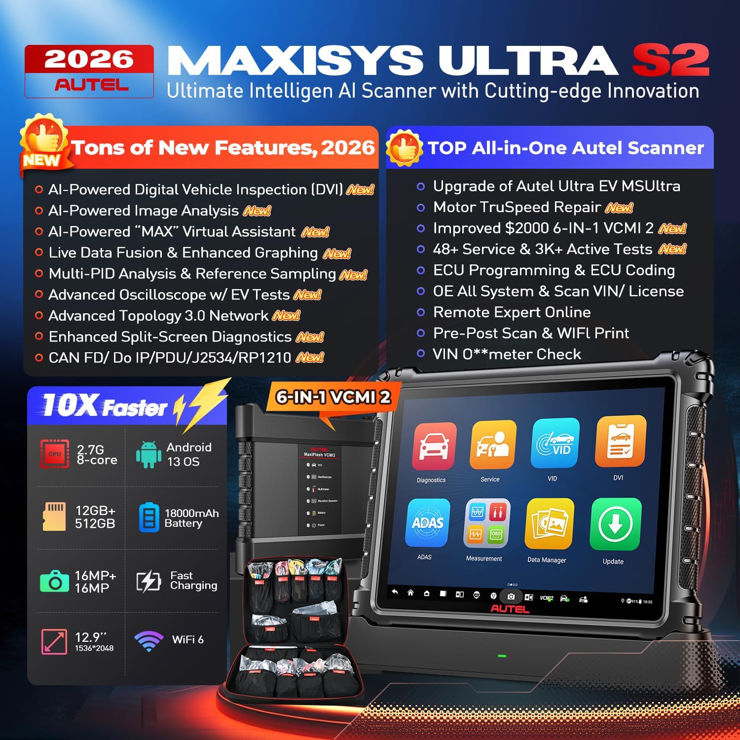 Autel MaxiSys Ultra S2 Kfz-Dia – Autel Maxisys Ultra Bewertung und Preis