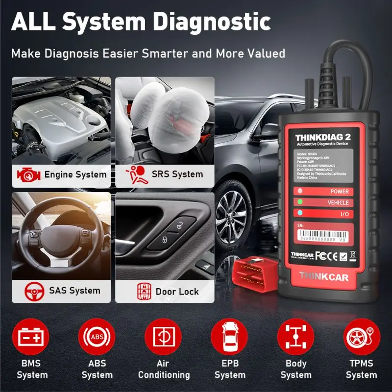 THINKCAR THINKDIAG2 Auto-OBD2- – Thinkcar Thinkdiag 2 Bewertung und Preis