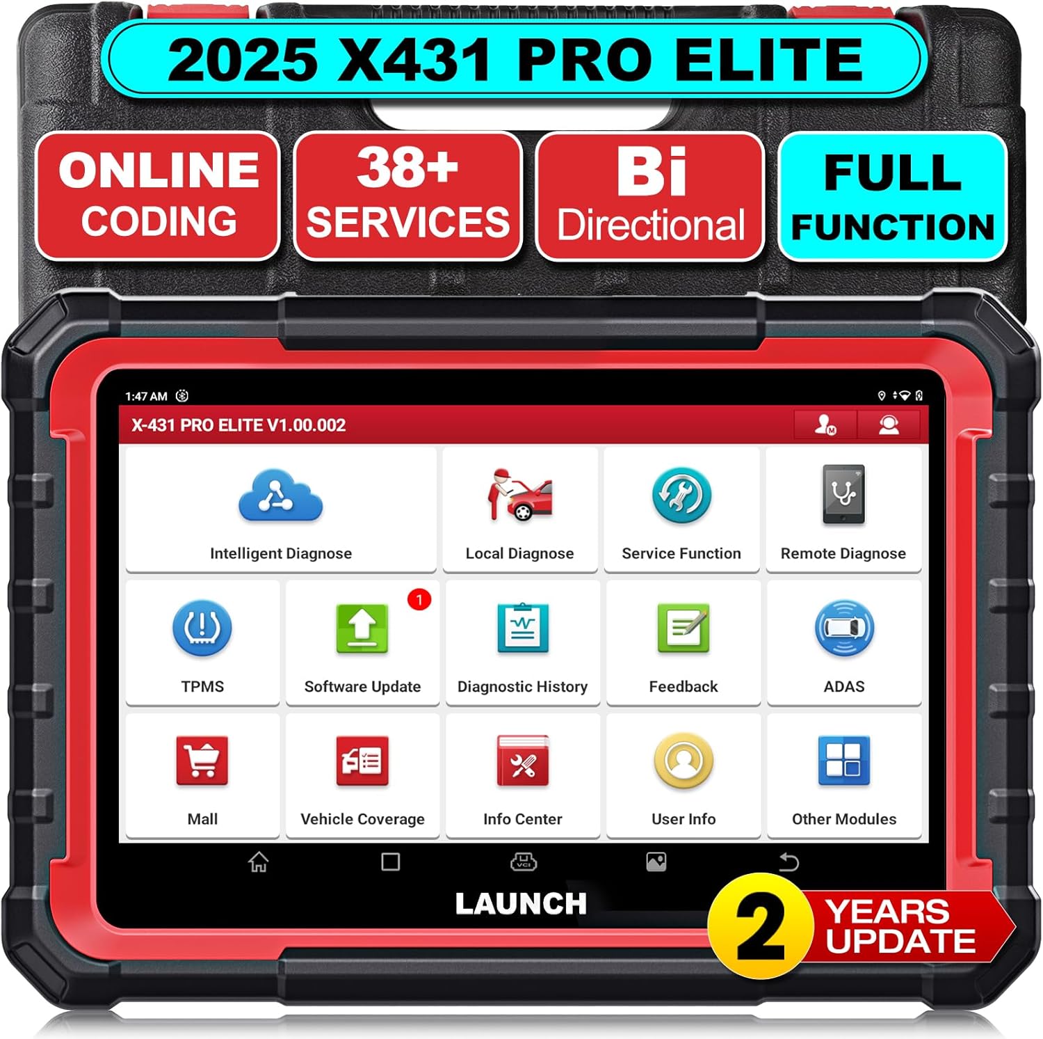 LAUNCH X431 PRO Elite Voll Fun – Launch X431 Pro Elite Bewertung und Preis