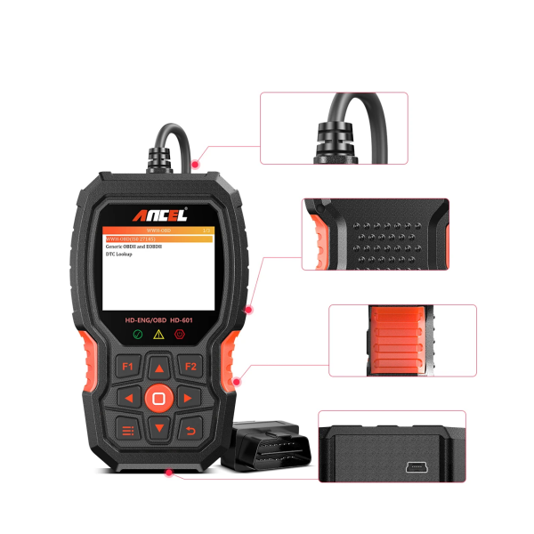 Gutes Feedback ANCEL HD601 Sch – Obd2 Scanner Heavy Duty Truck Bewertung und Preis