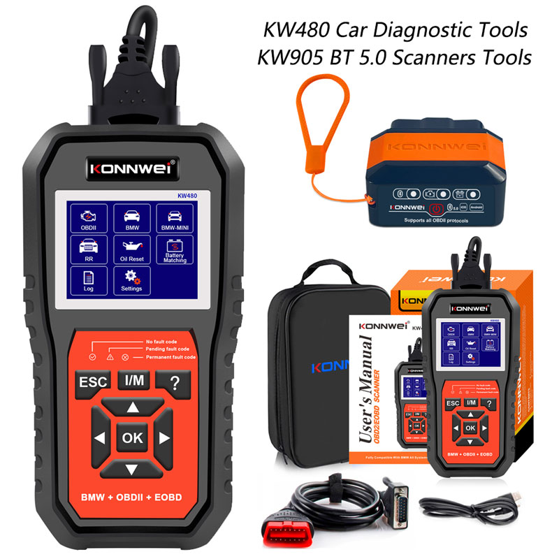 KONNWEI KW480 OBD2-Scanner für – Obd2 Scanner Abs Srs Airbag Reset Bewertung und Preis
