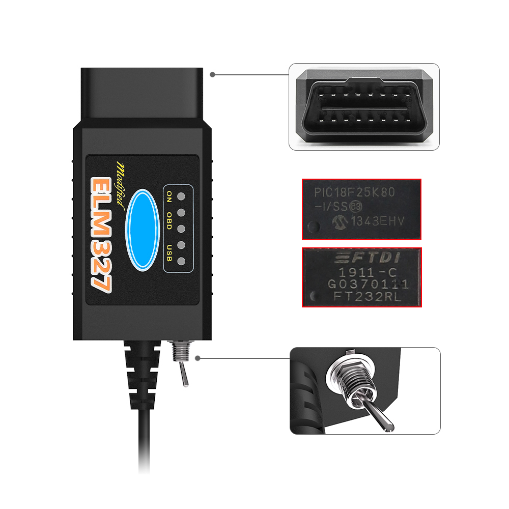 ELM327 V1.5 USB OBD2 Scanner F – Car Diagnostic Tool Full System Bewertung und Preis