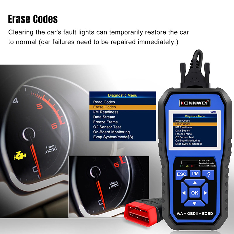 Ein spezielles OBD2-Diagnosege – Obd2 Scanner Abs Srs Airbag Reset Bewertung und Preis
