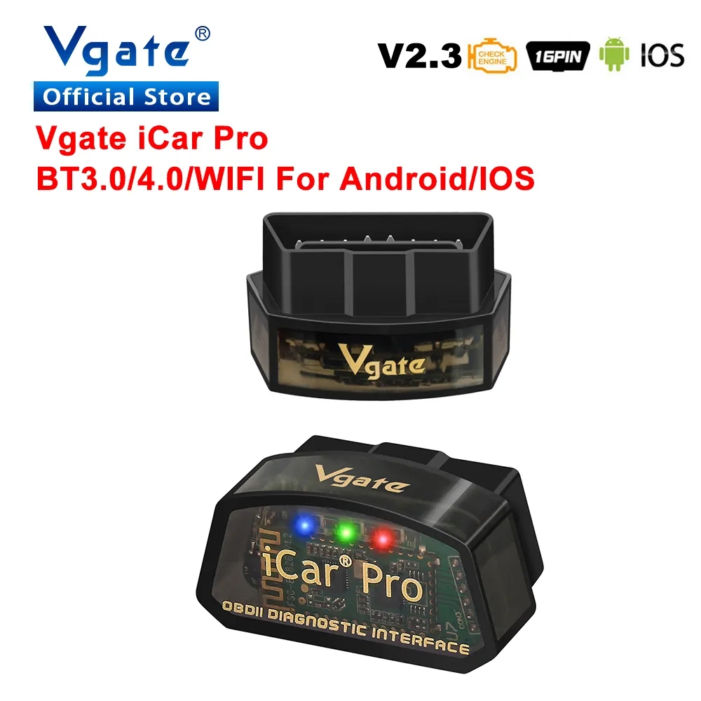 Vgate ICar Pro ELM327 V2.3 Blu – Obd2 Scanner Bluetooth Android Bewertung und Preis