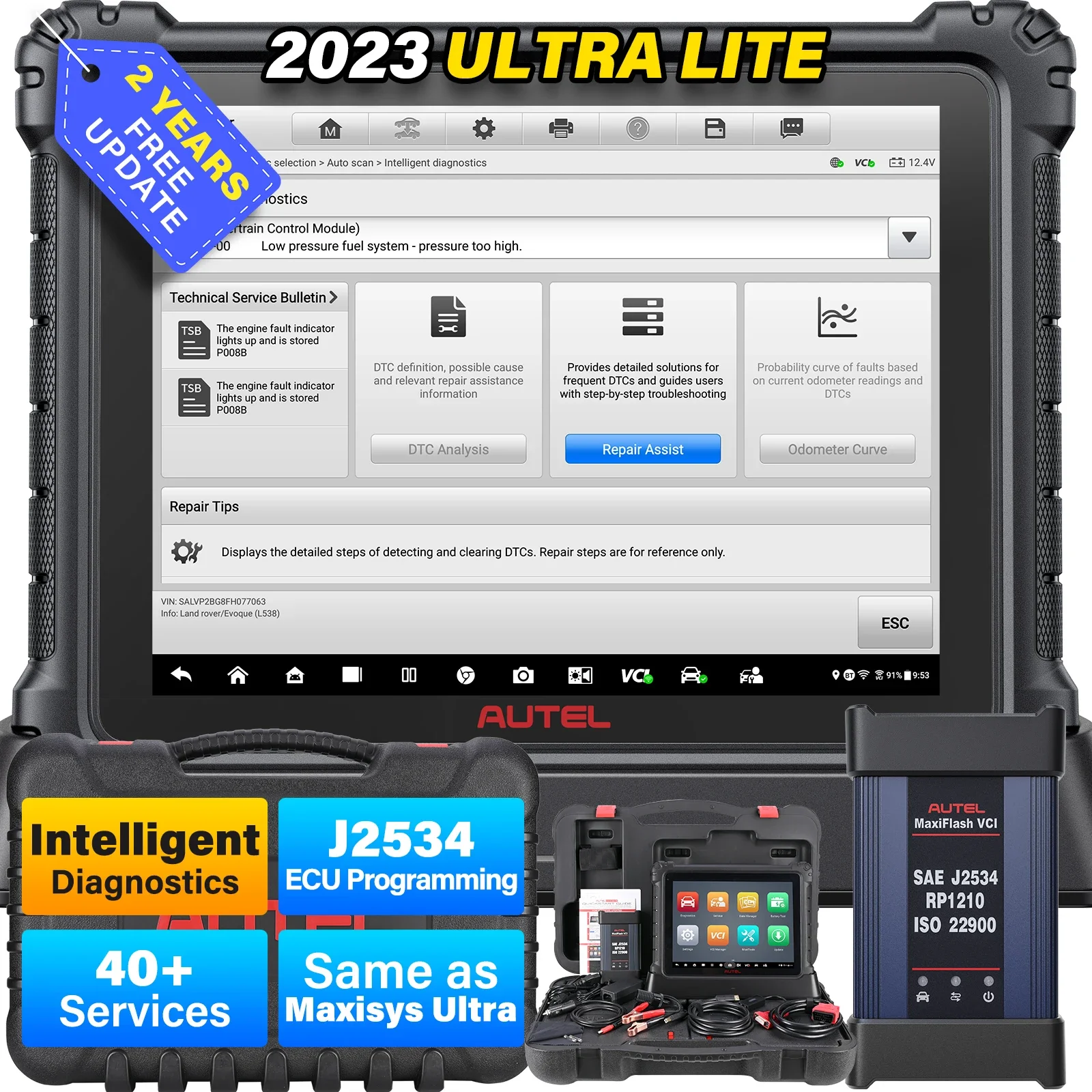 Autel MaxiCom Ultra Lite-Scann – Autel Maxisys Ultra Bewertung und Preis
