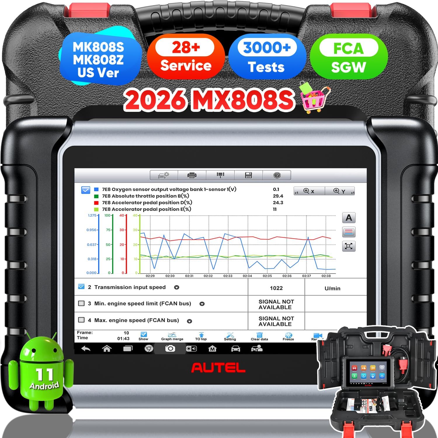 Autel Scanner MaxiCheck MX808S – Autel Maxicom Mk808 Bewertung und Preis