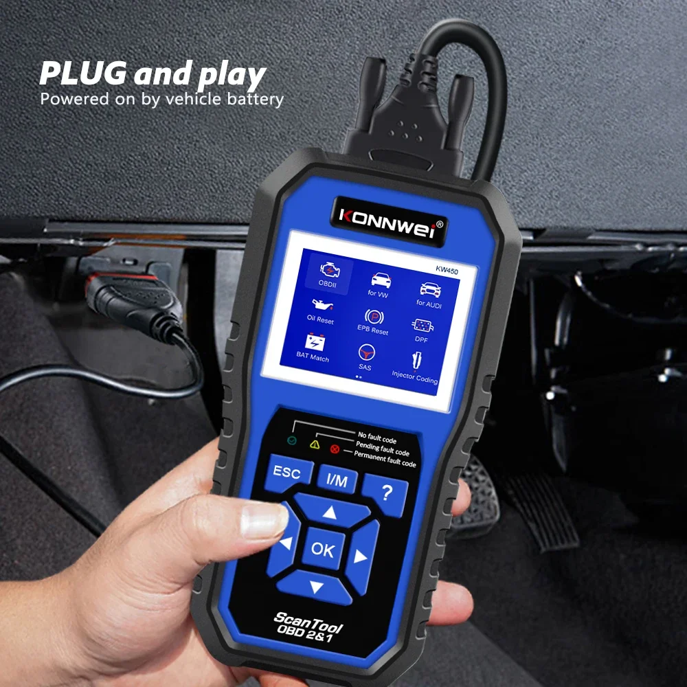 KOWWEI STABLE KW450 VAG OBD2 S – Obd2 Scanner Abs Srs Airbag Reset Bewertung und Preis