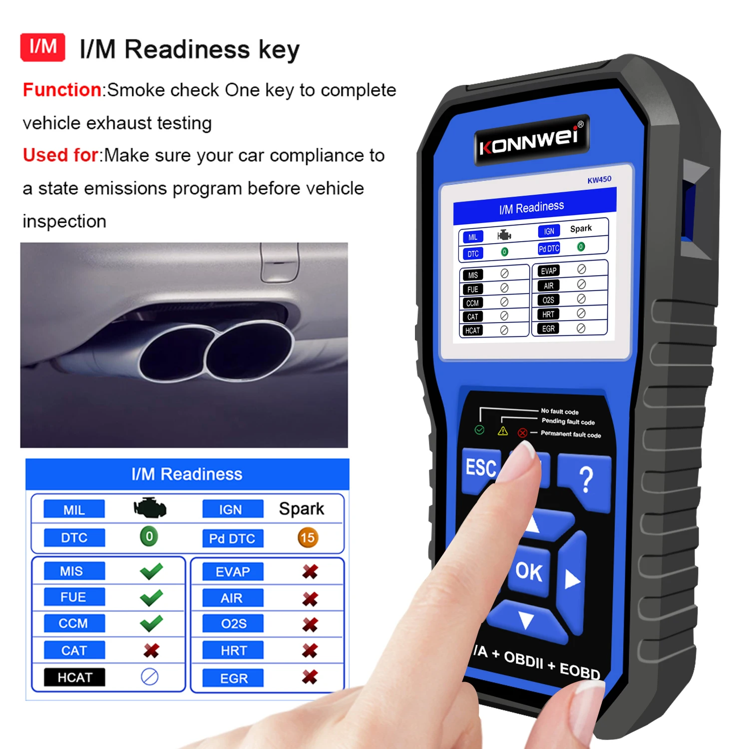 KOWWEI STABLE KW450 VAG OBD2 S – Obd2 Scanner Abs Srs Airbag Reset Bewertung und Preis