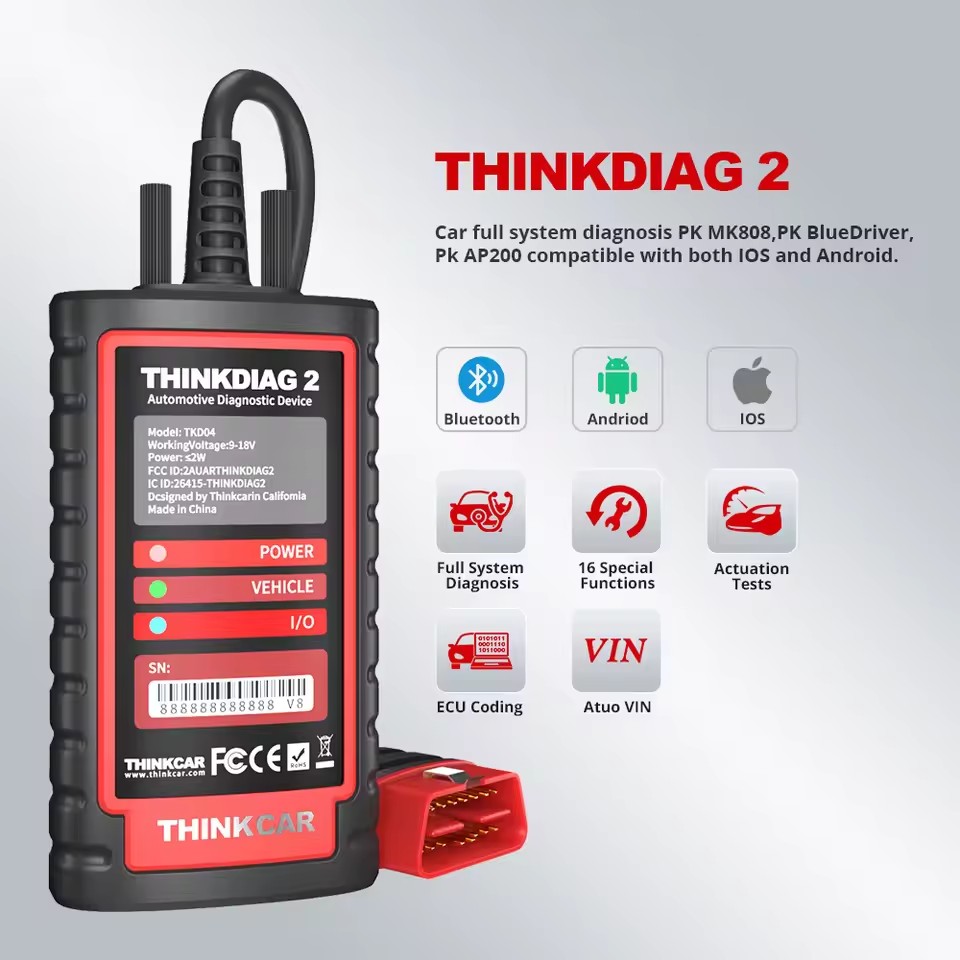 Thinkdiag 2 ECU-Codierungs-Dia – Thinkcar Thinkdiag 2 Bewertung und Preis