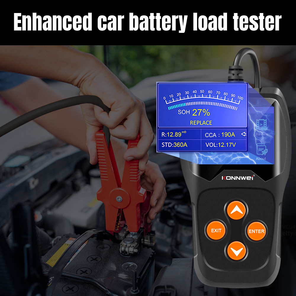 KONNWEI KW600 12V Autobatterie – Car Diagnostic Tool Full System Bewertung und Preis