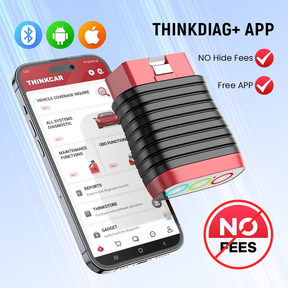 THINKCAR BD6 Auto OBD2 Scanner – Obd2 Scanner Bluetooth Android Bewertung und Preis